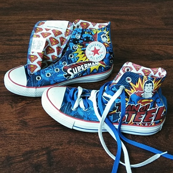 Converse Other - Converse Superman All Star Chuck Taylor Shoes
